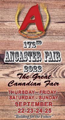 Ancaster Fair Program of Events